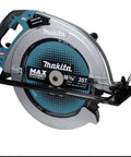 Heavy Duty 40V Max XGT Brushless Cordless Circular Saw 16 5-16 Inch AWS Compatible Tool Only 24 3 Lbs, side view with blade details.