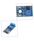 Motion Detection Vibration Sensor Module Alarm Switch with Alertor for DIY Security Systems 1 Piece High Sensitivity Vibe Sensor Drive Easy Connect Versatile Motion Alarm Module for Home Office and Industrial Use, blue PCB