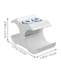 Aluminum Pipe Clamps And Cane Holder Clips 2 Pack For Wheelchair Accessories multipurpose clamp 1.77x1.26x0.98 inches