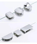 Cabinet Shelf Clips 10 Pack Panel Bracket Holders Zinc Alloy Glass Clamp Shelves Door Hinge Furniture Accessories Heavy Duty Hardware