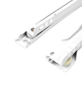 One Piece Bottom Mount Drawer Slide For Cabinets Beefy Powder Coated Metal Roller Slides 17mm Width Heavy Duty Cabinet Hardware
