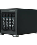 Built Like A Tank 4 Bay U.2 To PCIe 4.0 X16 NVMe RAID Enclosure in black with four drive slots and status indicators.