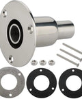 Stainless Steel 316 Through Hull Exhaust Skin For 24mm Tube Fitting Marine Grade Socket Hardware For Diesel Parking Heaters