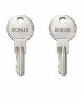 2 Pack SGR728 Keys For S And G Combination Safe Dials Ready To Use Includes Two Keys Lock Manufacturer Check Required Solid Backup Key Set For Home Safe Security And Quick Access
