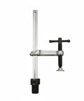 Insertion Clamp Fixture With Ratchet Lever For Quick Tightening Heavy Duty Hardened Alloy Steel Bench Clamp For Carpentry Benches And Workshop Use T Bar Insert Clamp 160x60 Base 28mm Opening Securely Grips And Inserts Workpieces, metal bench clamp