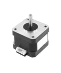 2 Phase 1A 34mN.m NEMA 17 Stepper Motor 1.8 Degree 42x42mm Frame For 3D Printers CNC Machines Engraving And Automation With 4 Wire DC 3.4V Holding Torque 34mN.m Driver Compatible, black 42mm motor