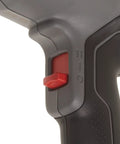 Close-up of control switch on Heat Gun 1500 Watt Corded Workhorse With Dual Temperature Settings And Two Speed Modes