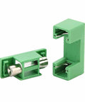 Green 5X20mm fuse holders for PCB circuit boards, heavy duty flame retardant socket mounts, 12 Pcs set.