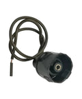 Heavy Duty Brass Brake Proportioning Valve For Disc Front And Drum Rear Setup Mount Bracket And Connector Kit, black with wire