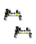Dual Channel MB-102 Breadboard Power Supply Module 3.3V 5V Output For Arduino Projects, shown in dual pack, front view