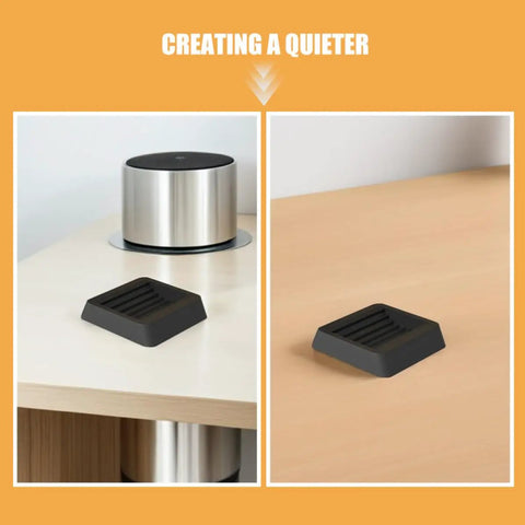 Anti Slip Pads For Chair Legs And Furniture With Wheels, Non Slip Floor Protection shown on table surface