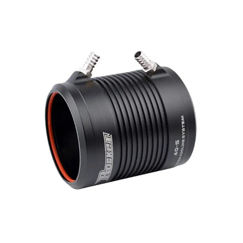 Top Shelf 4074 Brushless Motor Paired With Water Cooling Jacket For Remote Boats cooling jacket component in black aluminum