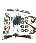 Premium Rear Drum Brake Spring Pack Repair Kit For Mitsubishi Pajero And L200 With 4D56 Or 4M40 Engine Covers V32 To V46 And K74T Models To Fix Sticky Brakes Fast, metal springs and clips