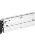 TN16 X100 S Pneumatic Double Acting Aluminum Alloy Air Cylinder 10200mm Stroke shown in side view