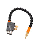Built Tough 3 Liter Coolant Sprayer With Flexible Shaft Solenoid Valve Magnetic Mount Cutting Fluid Rig Kit spout and flexible arm.