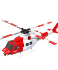 Red and white Goosky E2 UH-1Y RC Helicopter With GPS Auto Stabilization 2.4G 6CH Dual Brushless Stunt Aircraft in 1/35 scale