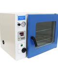 Intbuying 1 Point 9 Cubic Foot Vacuum Drying Oven With Lcd Screen showing control panel and glass door, compact size for lab research.