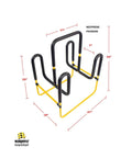 Double Up SUP Stand For Two Boards Holds Two Stand Up Paddle Boards Or Surfboards With Durable Foam Padding Wide Opening
