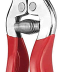 Micro-Tip Pruning Snip For Delicate Flower Arranging And Plant Trimming, Lightweight Garden Hand Pruner With Red Handles