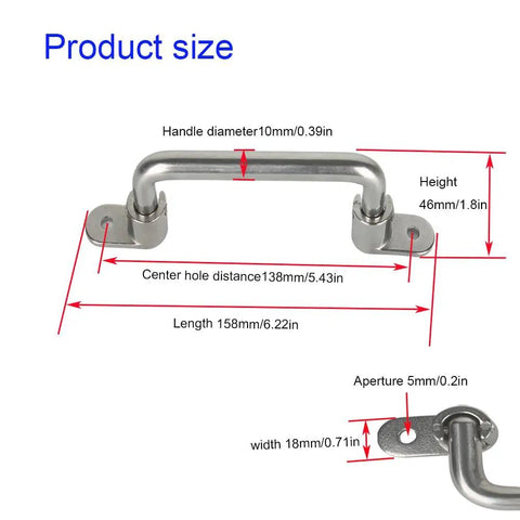 Elevate Your Home Decor With This Rock Solid 304 Stainless Steel Folding Pull Handle That Delivers Super Smooth Action And A Dang Comfy Grip For Kitchen Cabinets And Sturdy Wood Drawers