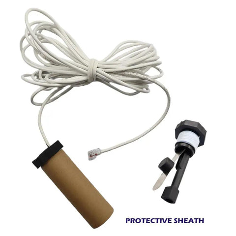 Flow Switch GLX-FLO-RP Replacement For Goldline Aquarite Salt System and Chlorine Generator with cable and sensor.