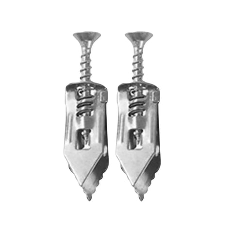 Heavy Duty Drywall Self Drill Anchors Kit For Hanging Curtains And Cabinets 200 Pieces Rust Resistant Galvanized Steel