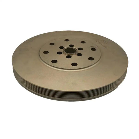 Beefy Crankshaft Pulley For C13 Engine Fits EC E345 Equipment Heavy Duty Construction Machinery Replacement Part Built Tough For Long Lasting Power And Easy Install OEM Style Fit, steel pulley with multiple holes