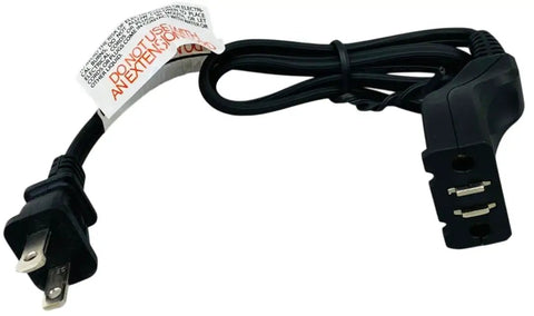 Magnetic Deep Fryer Cord For Select FryDaddy Series And Presto Models Safe Magnetic Plug Prevents Kitchen Mishaps Black Cord