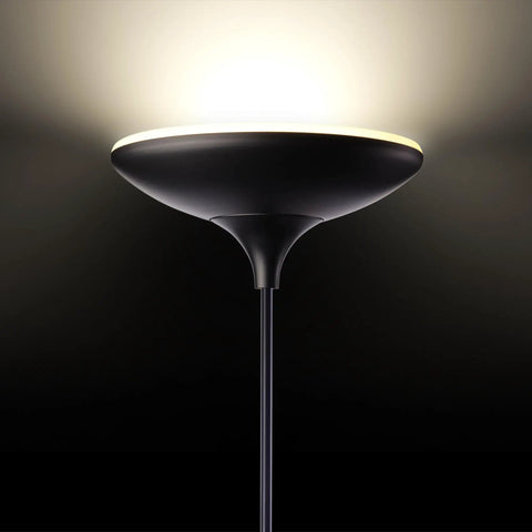 LED Floor Lamp Torchiere with Touch Dimmer and Memory Function, Energy Star Certified, Super Bright 3010 Lumens, top view