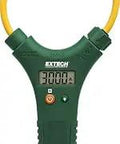 True RMS 3000A AC Clamp Meter With Flexible 10 Inch Jaw For Bus Bars And Cable Bundles showing digital display and yellow loop