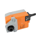 Heavy Duty 24 Volt Rotary Actuator For Ball Valves With Strong Two Point Five Nm Torque Plug And Play Open Close Electric Controller, close-up view.
