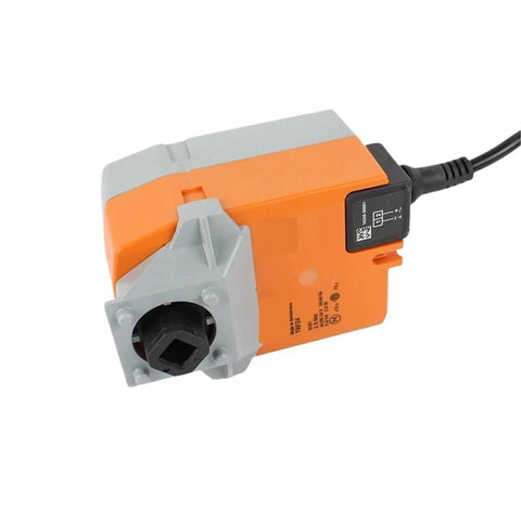 Heavy Duty 24 Volt Rotary Actuator For Ball Valves With Strong Two Point Five Nm Torque Plug And Play Open Close Electric Controller, close-up view.