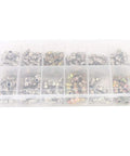 Ultimate 130 Piece Grease Zerk Fitting Kit 45 And Straight Grease Nipples M8 M10 1 8 1 4 Fits Auto Hydraulic Rig Heavy Duty Iron Plated Boss Level Tool Kit For Mechanics Durable Hose Connectors Keeps Vehicles Lubed And Running Smooth Perfect Garage. clear plastic organizer with assorted grease zerk fittings