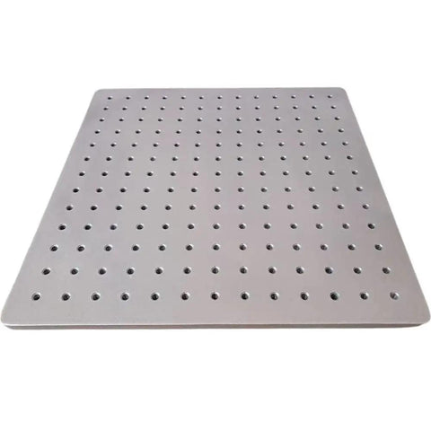 Stainless Steel Optical Experiment Plate With High Magnetic Conductivity And Magnetic Base, Lab Grade Workbench Breadboard Steel Optical Table 300X300X8MM