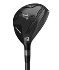 Rescue Hybrid Golf Club For Men 2 Through P Right Handed, Forgiving Long Iron Replacement with Aerodynamic Head in Black