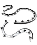 Heavy Duty Flexible Curve Template Kit With 107 And 37 Inch Steel Contour Guides For Precision Woodworking Transfers, bent shapes.