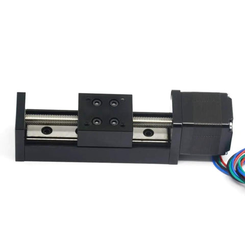Mini Linear Rail Guide Slide Actuator With T6x1 Lead Screw And NEMA11 Stepper Motor 50mm Stroke For DIY CNC Router Parts X Y Z