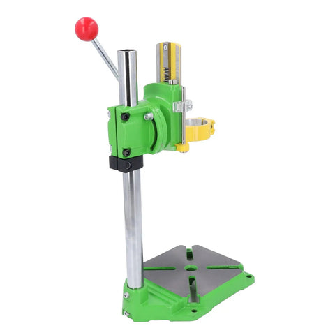 Alloy Steel Drill Press Stand Built To Last With 60mm Travel Depth Adjustment for 38 To 43mm Power Drills Rotatable Design