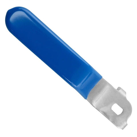 Blue Ball Valve Handle for Outdoor Faucets DN15 Stainless Steel Lever Heavy Duty Replacement Chrome Plated Water Valve Handle