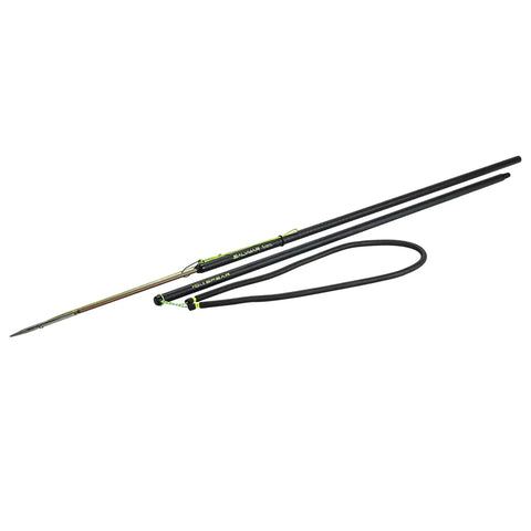Pro Grade 195cm 18mm Aluminum Pole Spear For Spearfishing With Anodized Ergal Shaft And Rubber Band Propulsion durable design