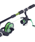 Adjustable Fishing Line Spooler For Casting Spinning And Trolling Reels No Line Twist Portable Line Winder with green reel