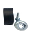 Premium Truck Drive Belt Tensioner Pulley And Timing Roller Assembly components, including metal bolt and wear-resistant pulley.