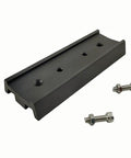 120mm 4.7in Rail Bar Kit for Vixen Style Plate to Couple Telescope Tubes to Mount shown with screws