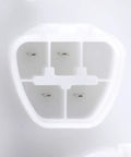 Hardened Fuel Pump Module Assembly connector showing four metal terminals for secure electrical connection.
