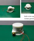 100W Micro Hydro Turbine Generator For Outdoor Use Portable Water Turbine With Dual Nozzles Off Grid Hydroelectric Power Source