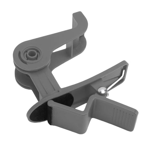 Workhorse 2 Pack Table Clamp Tape Dispenser With Rock Solid Non Slip Grip And 360 Degree Rotating Cutter No Sweat Setup For Home Office Workshop Shipping Grey clamp detail
