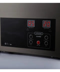 Industrial Ultrasonic Cleaner With Digital Display And Six Liter Tank control panel showing time and temperature settings