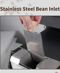 Automatic Countertop Coffee Bean Roaster Offering Hassle Free Dual Temperature Controls And 300 Gram Capacity for easy bean loading.