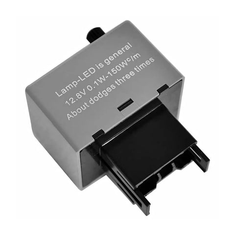8-Pin LED Flasher Relay For Turn Signals, Speed Adjustable Electronic Flasher Fix No More Fast Blink Or Slow Blink, Quiet