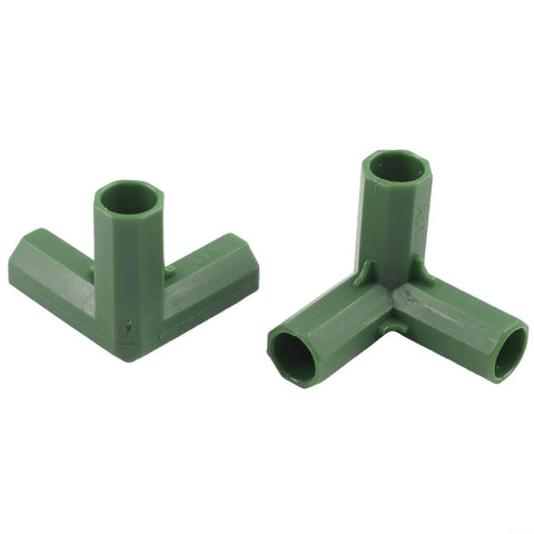 Heavy Duty 11mm PP Plastic Greenhouse Frame Connectors 20 Pack Joint Brackets For Garden Frames Cold Frames And Flower Stands Built Tough Weatherproof Easy Assembly Durable Support